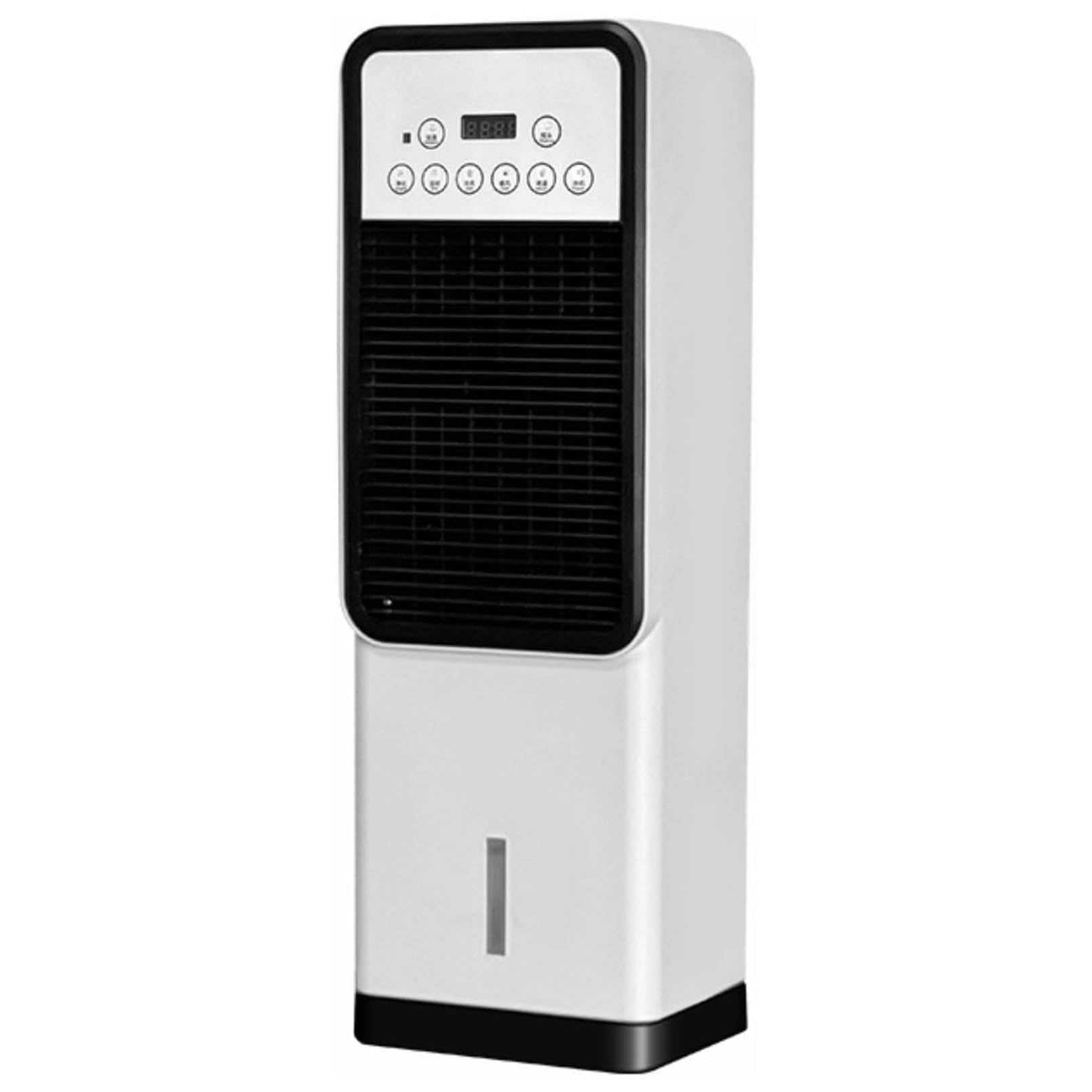 Ventilador de refrigeración para combatir el calor seco con temporizador y mando