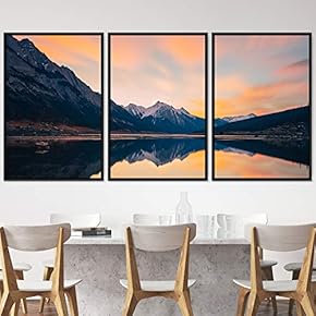 signwin 3 Piece Framed Canvas Wall Art Cool...