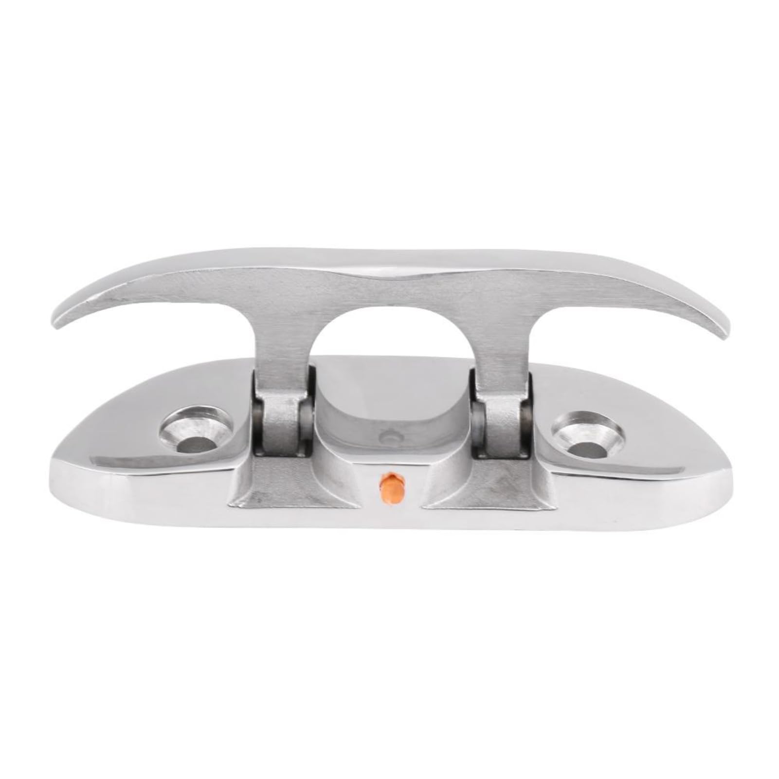 VOBOR Boat Cleat, 316 Stainless Steel Dock Cleats, Marine Boat Flip Up 4-1/2" Folding Cleat Dock Stainless Steel w/Fasteners