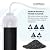 Hydronix ICF-10 Inline Post Activated Carbon Water Filter Replacement Cartridge with 1/4-Inch NPT for Refrigerator, Ice Maker, RO Reverse Osmosis System, 2000 Gallons - 1 Year Capacity (3 Pack)