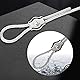 SyiXute 24 Stück M2 Drahtseilklemme,Simplex Klemme für 2mm Drahtseile,Edelstahl Seilklemme zur Befestigung von Stahldrahtseilen und Kabelseilen