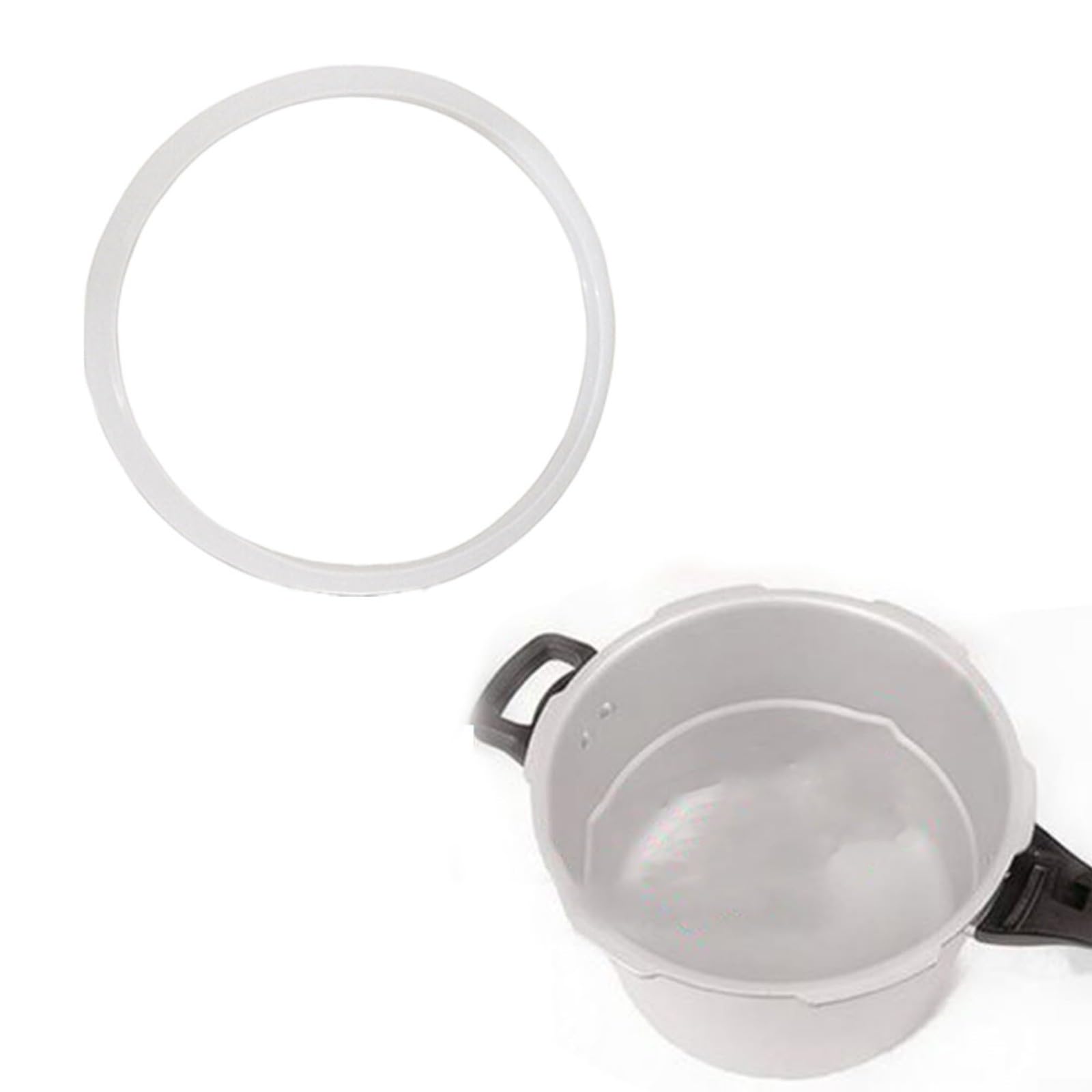 Joint D'étanchéité Silicone Pour Autocuiseur 18cm - Joint De Rechange Haute Température, Compatible Autocuiseurs Aluminium