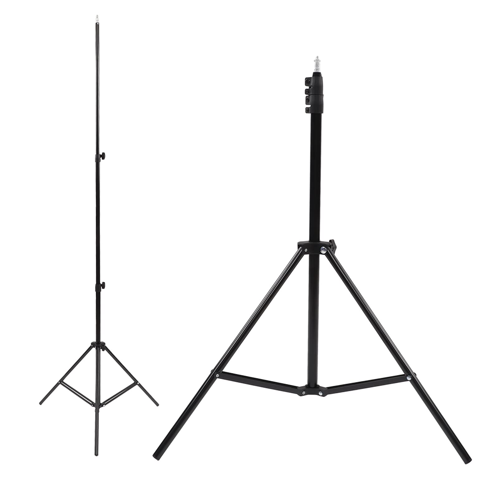 Alomejor Light Stand Adjustable 1.9m for Photography