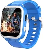 【Dual-Kamera und Musik】HD-Dual-Kamera, die 5.000 Fotos hält. Fotos und Videos können direkt auf Ihren Computer übertragen werden. Lieblingslieder können auch über Ihren Computer auf Ihr smartwatch heruntergeladen werden.