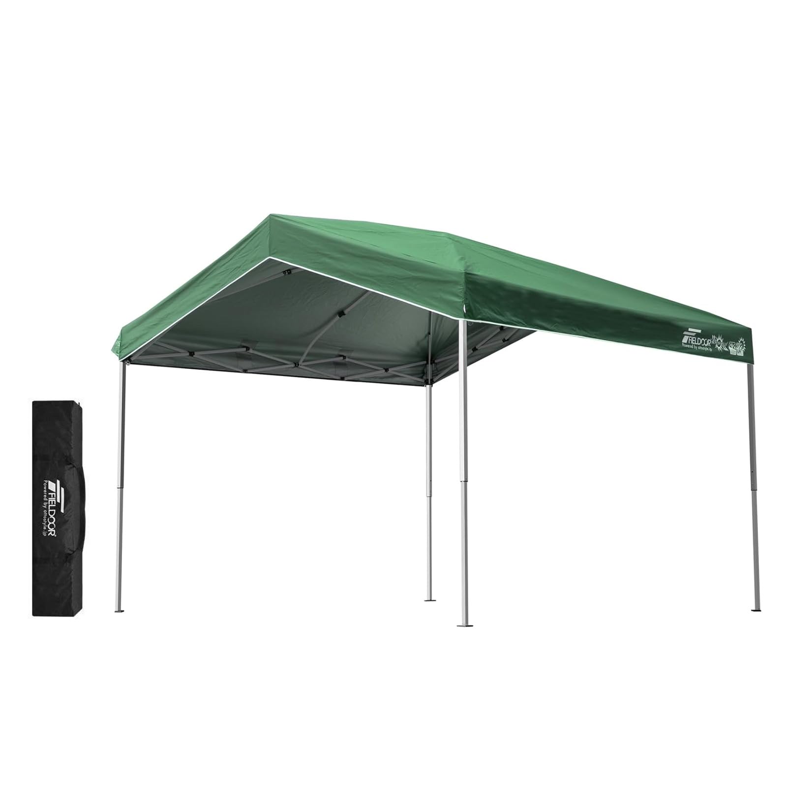 Amazon.co.jp: FIELDOOR 切妻型ワンタッチタープテント 【4点ロック