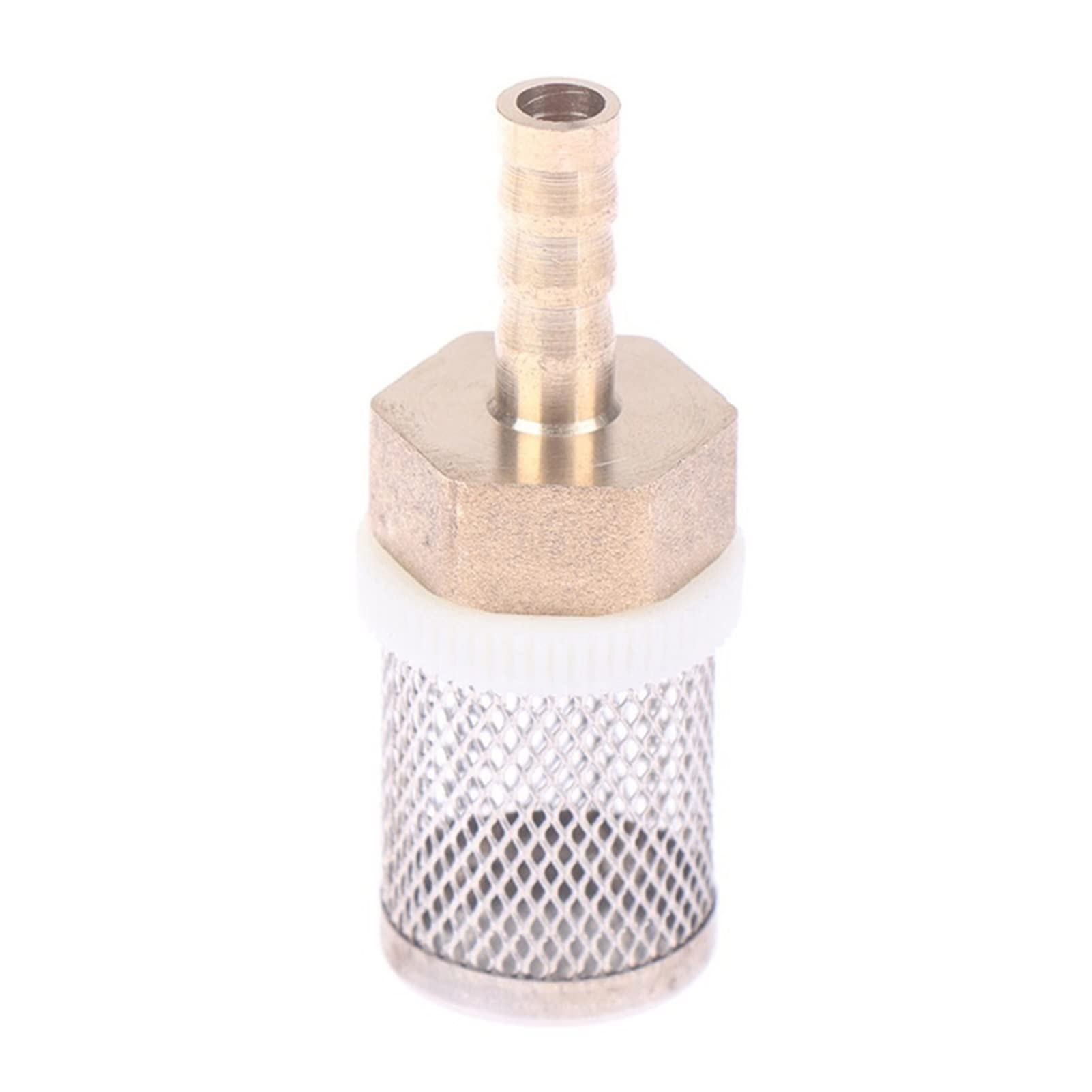 Filtro para Manguera， Filtro de riego for jardín, Lavado de Autos, Malla de Acero Inoxidable de latón, 6 mm a 19 mm(8MM)