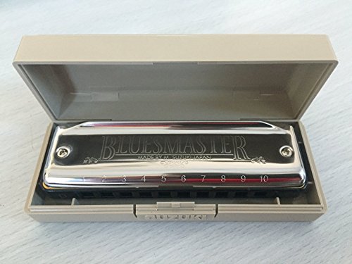 Suzuki MR250C Bluemaster Harmonica diatonique en Do 10 trous Chrome - Les Beatles, Paul McCartney, John Lennon, RIngo Starr, George Harrison Suzuki MR250C Bluemaster Harmonica diatonique en Do 10 trous Chrome – Image 4