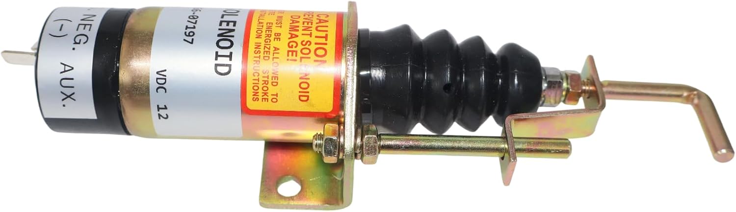 366-07197 36607197 SA3405T 12V Fuel Shut Off Solenoid For Perkins Lister Petter Genset LPW2 LPW3 LPW4 LPWT4 Diesel Generator Engine