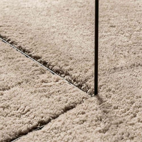 Tapis de couloir antidérapant lavable en machine sable - 7
