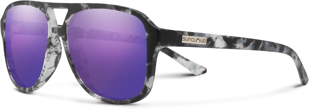 Suncloud Sandy Polarized Sunglasses 100% UV Protection Comfortable Fit, Trendy Design for Men & Women