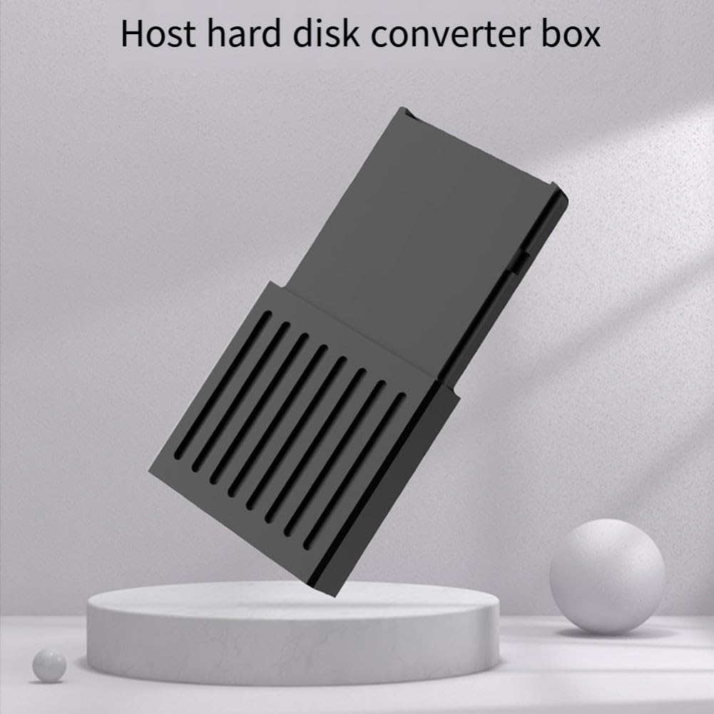 HpLive Caja externa SSD para Xbox Series X/S, M.2 NVME 2230, tarjeta de expansión de alta velocidad, aleación de aluminio, color negro