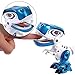 REMOKING Toy Robots Dinosaur, Aolly Die-cast Model for Boys or Girls –Mini Dinosaur Robots for Kids, Posable Body, Bright LED Toys with Sounds Ages 3 4 5 6 7+