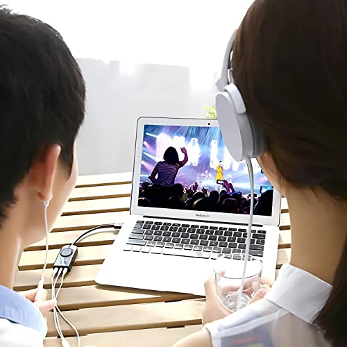 Ugreen Adaptador Placa De Som Usb A Áudio Fone Notebook Pc