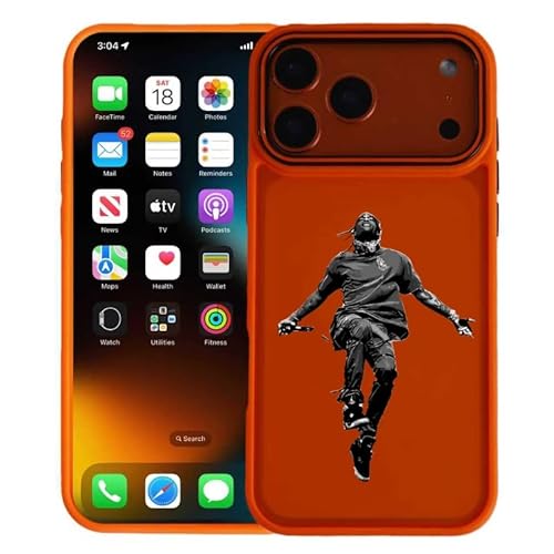 �g�����B�X�E�X�R�b�g Travis Scott ���{�� iPhone 17/16/15/14/13�P�[�X �I�����W�F �A�C�t�H��17/16/15/14/13�P�[�X �������w�� �X�}�z�P�[�X PC�w��TPU�o���p�[ �w��h�~ ���ϖh�~ �R�ۉ��H �C�菝�h�~ 