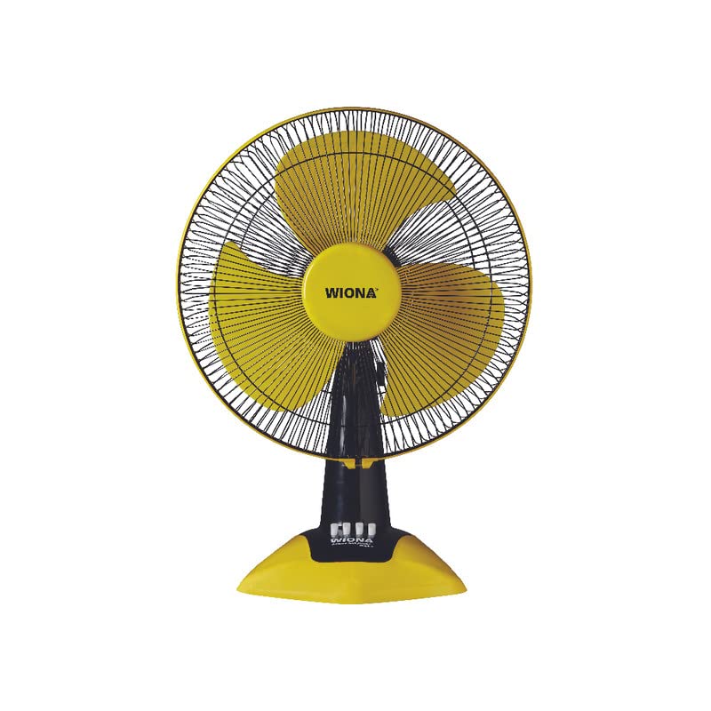 Image of WIONA Opal Hs Acrylonitrile Butadiene Styrene Table Fan High Speed (Medium Yellow)