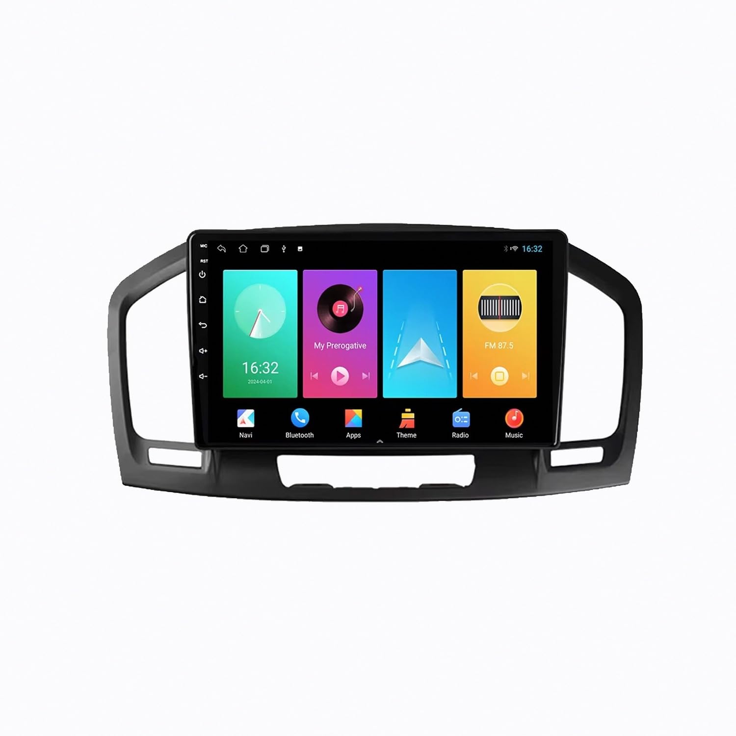 Radio coche 2 DIN pantalla Android Auto y Carplay para Suzuki Vitara Brezza 2016-2019 8
