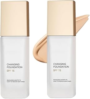 Base de maquillaje mágica que cambia de color...