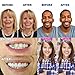 WJTRK1 Dientes Postizos Temporales Silicona,Dentadura Postiza, Reutilizable,Talla única,Traerte la Apariencia Dientes