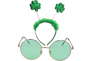 SunnyPro Saint Patrick's Day Accessory Kit for Unforgettable Festivities
