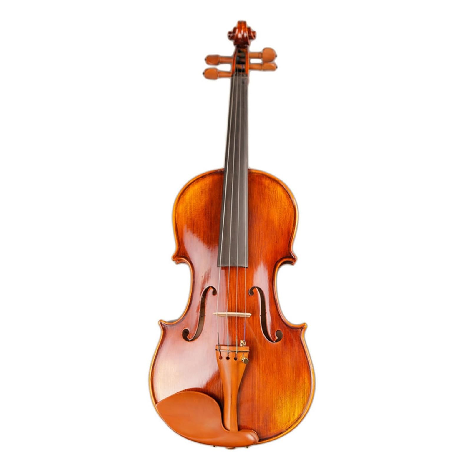 Violino Set Violino Con Motivo Naturale Fatto A Mano Violino Di Fascia Media Certificato Internazionale 10 Anni In Acero Di Pino Bianco(3/4)