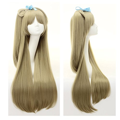 SIMUSTY Love Live Orange Anime Cosplay Wigs Full Wigs for Women
