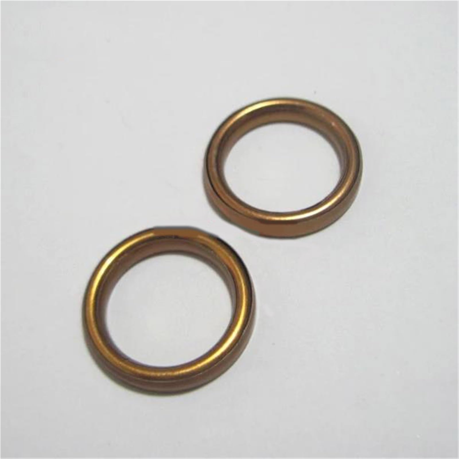 Junta de escape para silenciador que elimina ruidos en motores GY6 50cc y 125cc pack de 2
