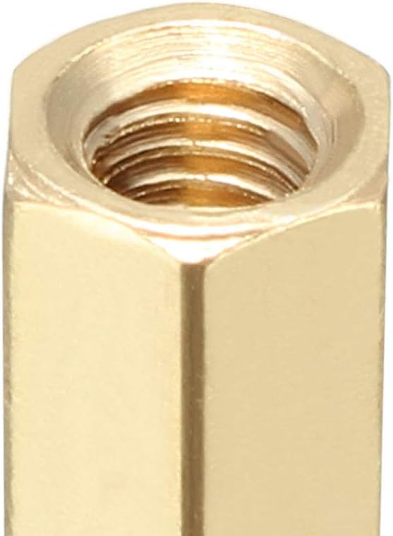 uxcell 100pcs M3 30+6mm Female Male Thread Brass Hex Standoff Spacer Screws PCB Pillar