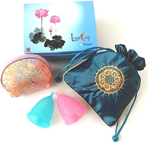 Luna Cup by Ferayco Menstruation Kit (2 S Cups)
