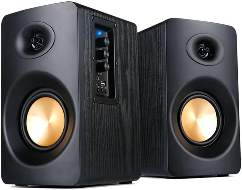Computer Bookshelf Speaker Home Desktop 2.0 Active Projector Audio Multimedia Desktop Speaker