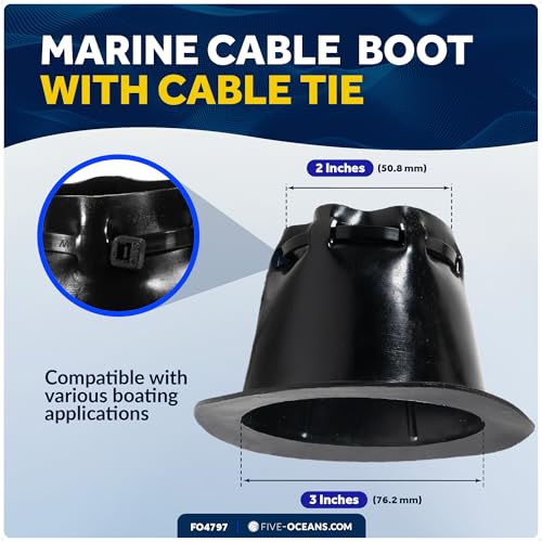 Botte de câble flexible avec serre-câble pour protéger le gréement - 3