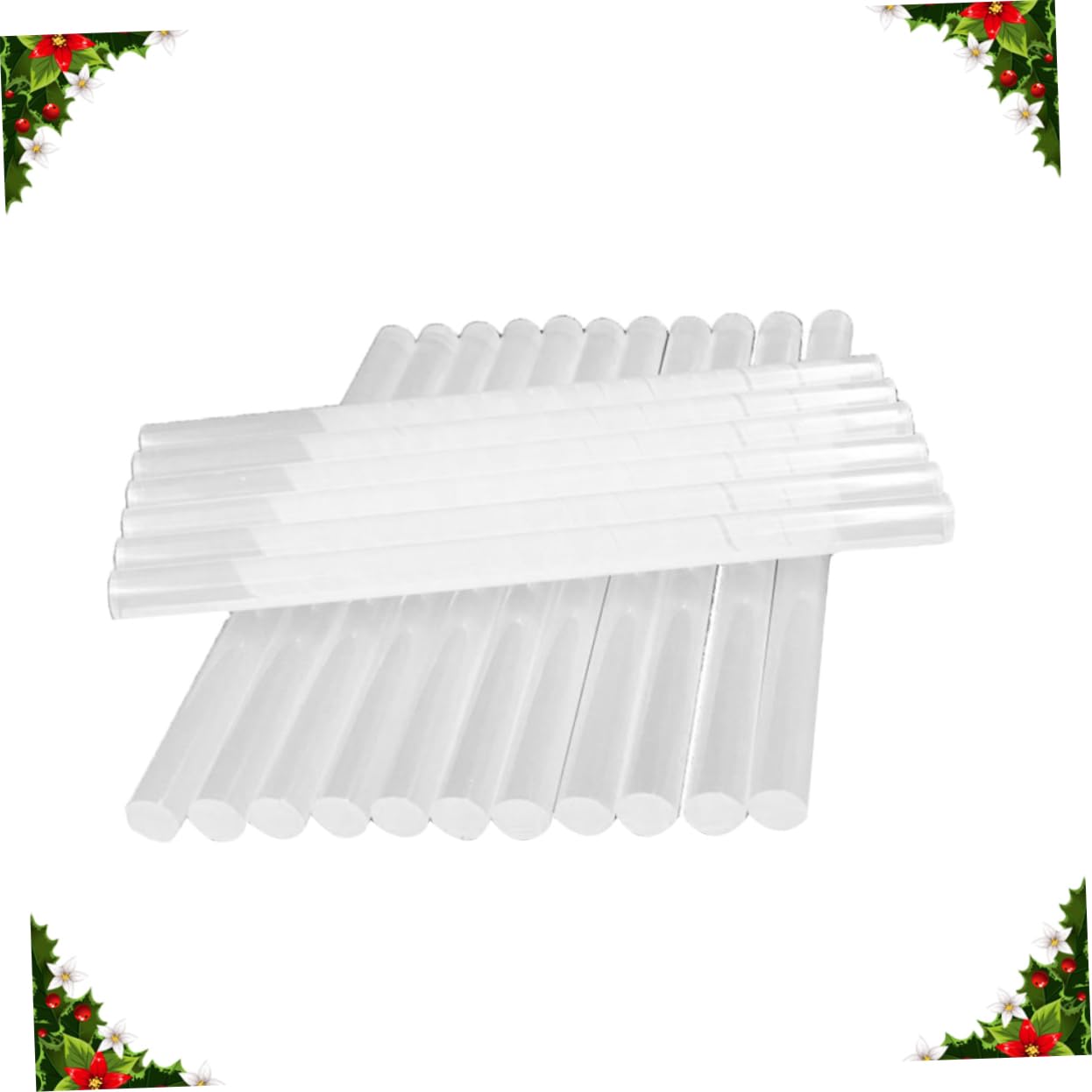 Veemoon 100PCS Hot Melt Glue Sticks Flexible Adhesive for DIY Crafts Home Office School Projects Non Yellowing High Low Temperature Compatible