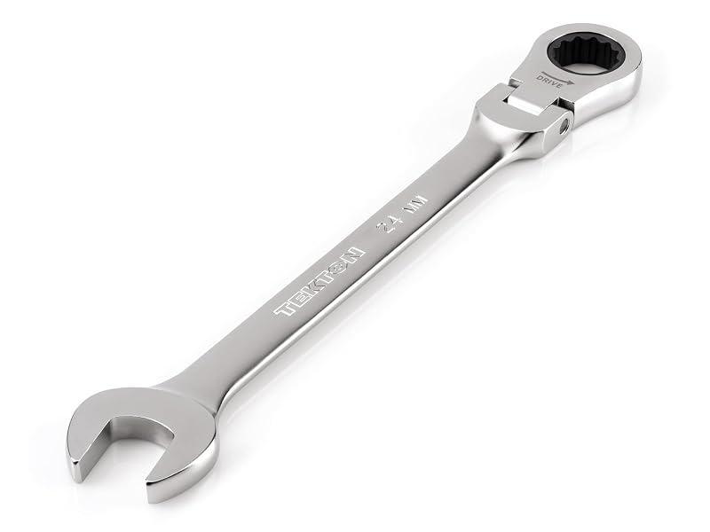 Chave combinada com catraca 24 mm e cabeça flexível TEKTON WRC26424, 1 unidade