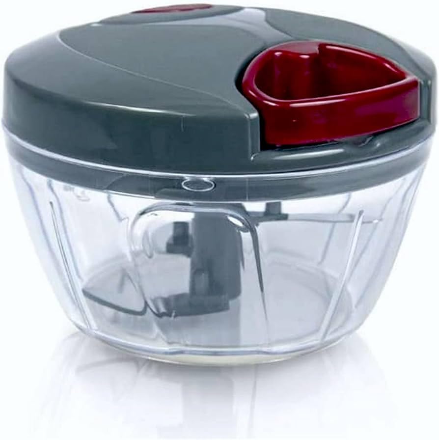 Pro chopper Polypropylene Mini Handy Grey color Compact Chopper with 3 Blades for Effortlessly Chopping Vegetables and Fruits for Your Kitchen-image-38