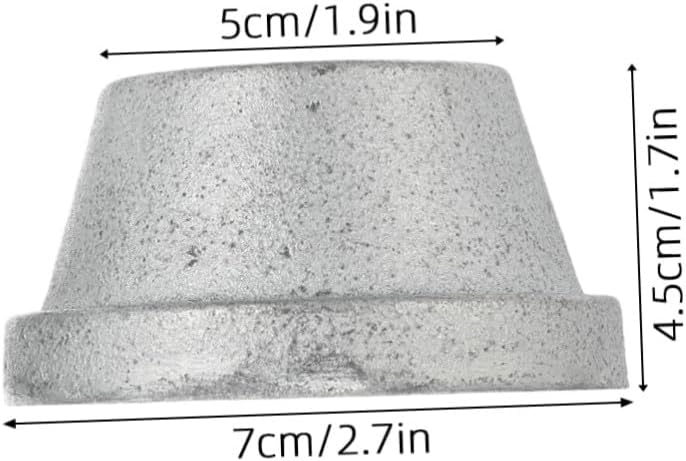 PRETYZOOM Meat Grinder Grinding Head 10# Steel Replacement Accessory 15mm Inner Diameter Food Processor Part for Commercial and Home Meat Processing
