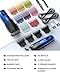 GinJee Professional Barber Clippers for Men Cordless & Corded - Rechargeable Hair Clipper & Trimmer Set with Fade Lever for Home Haircuts, Grooming Kit with Guide Combs, with Travel Case