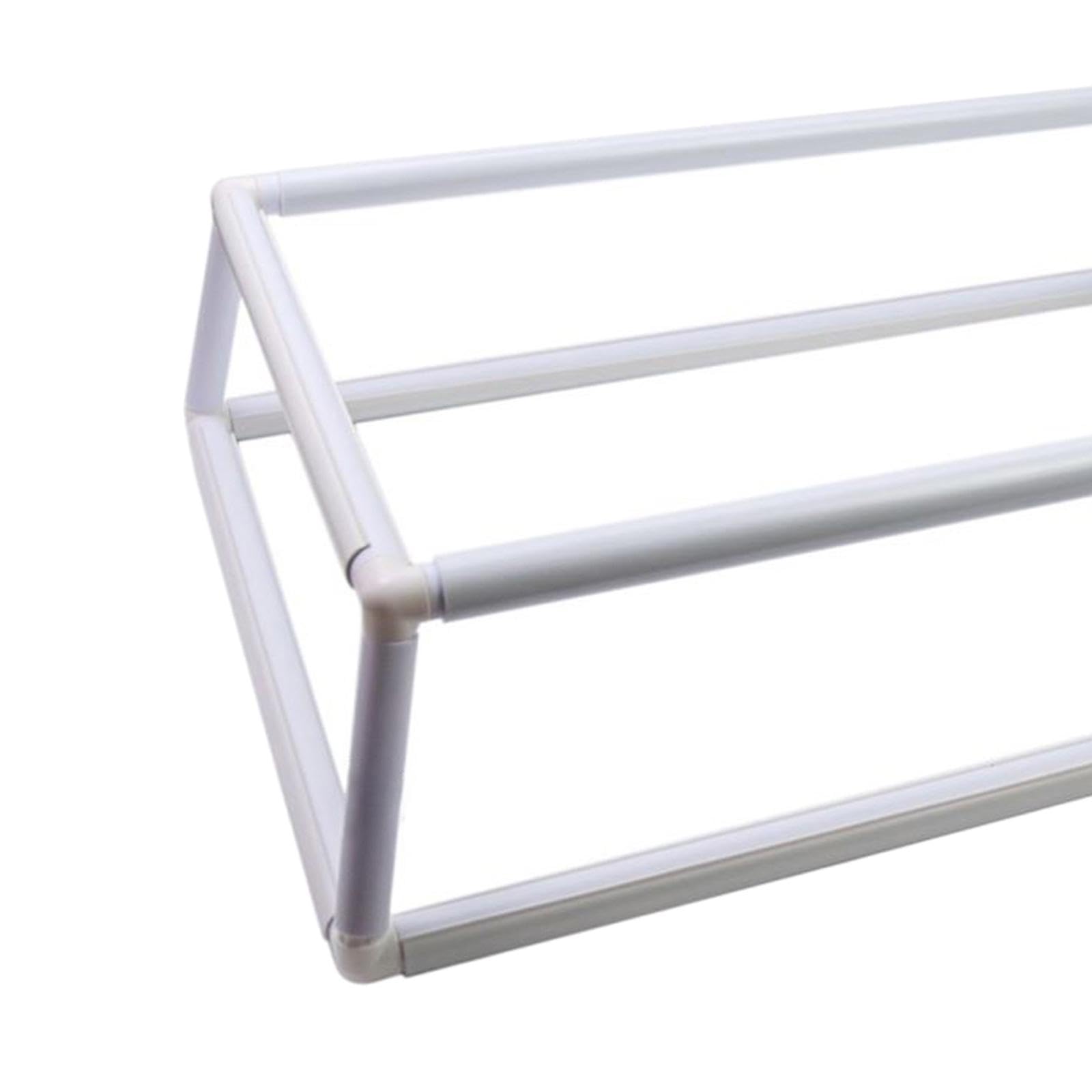 Bastidor para Bordado Estructura de Escritorio Marco Universal Soporte Ajustable Doble Capa Resistente PP Portátil Adecuado para Proyectos de Bordado, 40x60cm