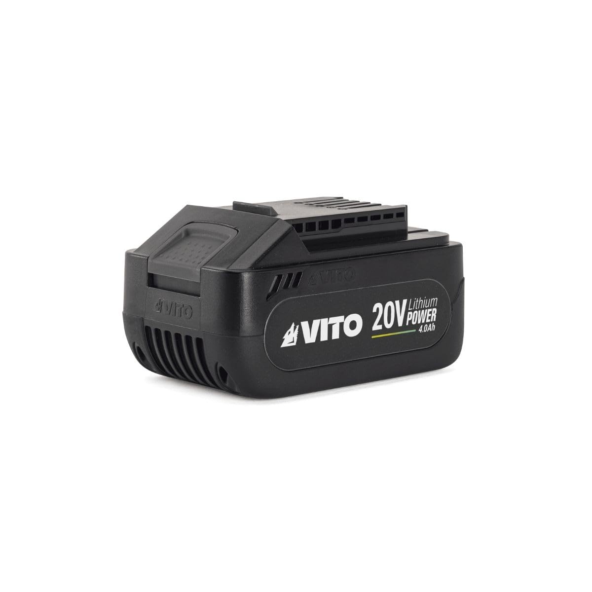 VITO - Zestaw 2 baterii litowych 20 V 4,0 Ah + bezprzewodowa ładowarka dwuzakresowa