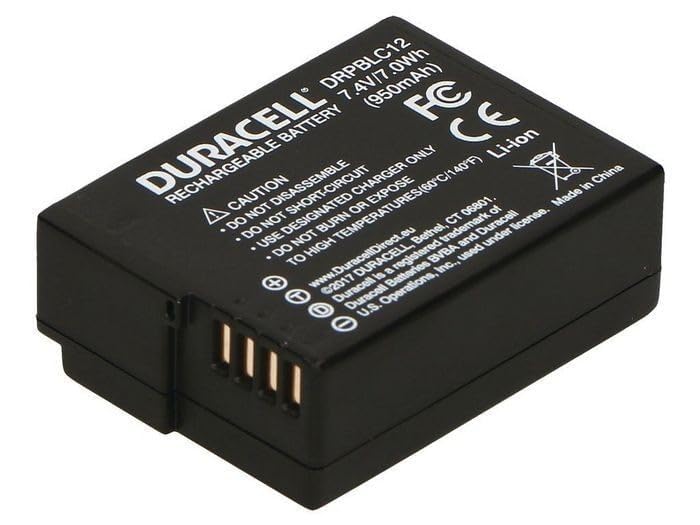 2-Power Akku 1000mAh 7,4V – Ersatz Für DMW-BLC12 Kamera-Akku