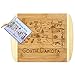 Totally Bamboo A Slice of Life South Dakota State Serving and Cutting Board, 11
