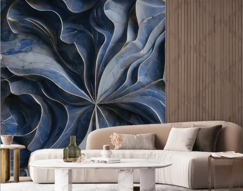 Papier peint relief abstrait pour masquer défauts mur 3D - 3