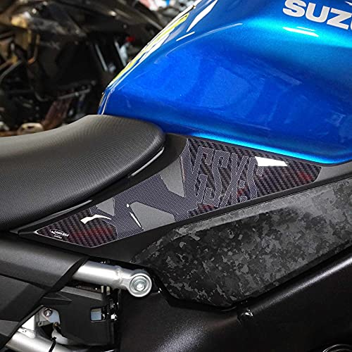 Autocollants 3D moto résine protection latérale Suzuki GSX-S 1000 2021