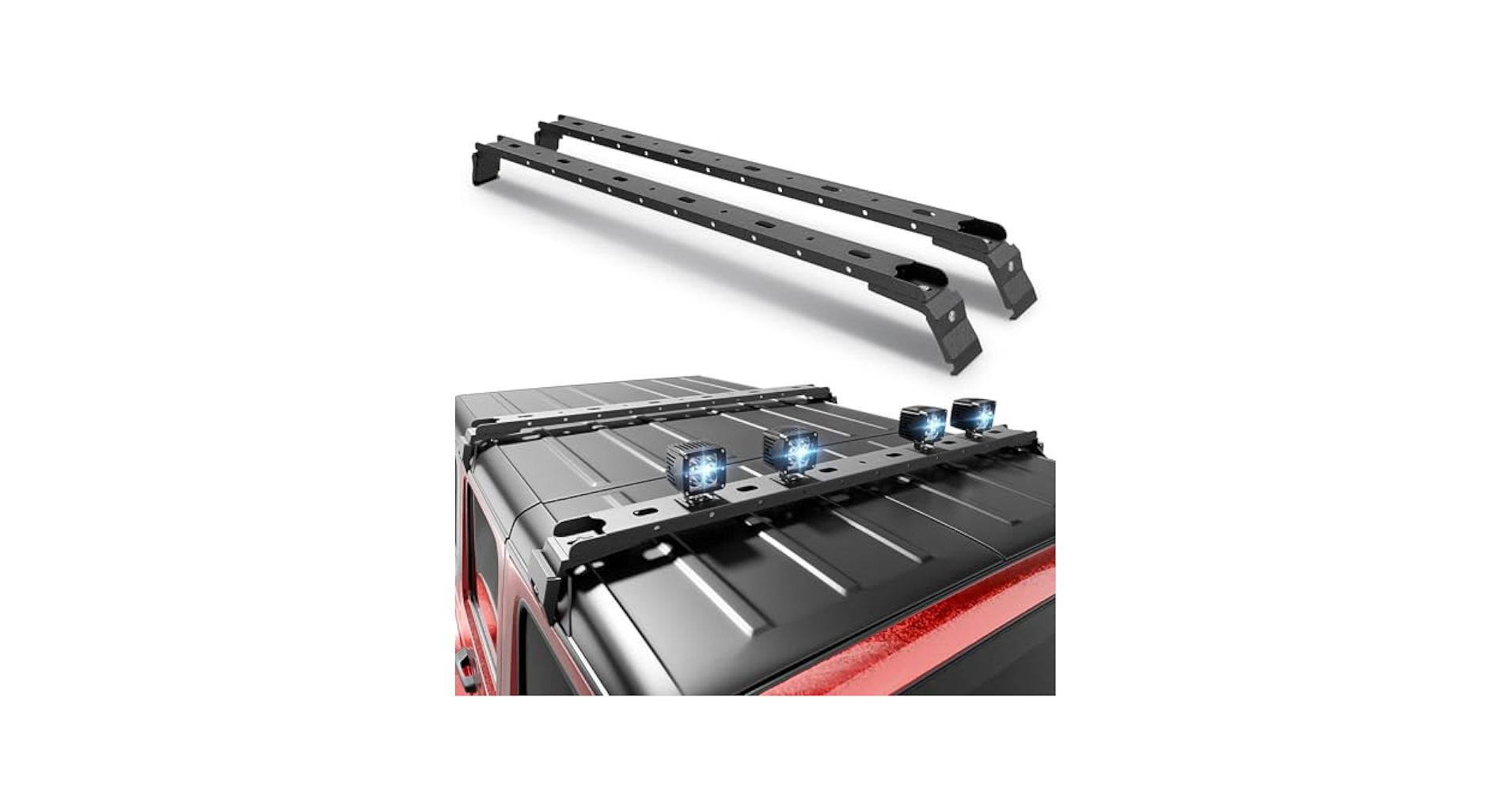 Amazon.com: YZONA 300 LBS Roof Rack Cross Bars with 4 Pcs