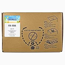 Coolbreeze Beverages FCB Cola Flavored Frozen Carbonated Beverage Soda Syrup 5 Gallon Bag-in-Box BIB Slushie Drink Mix Concentrate