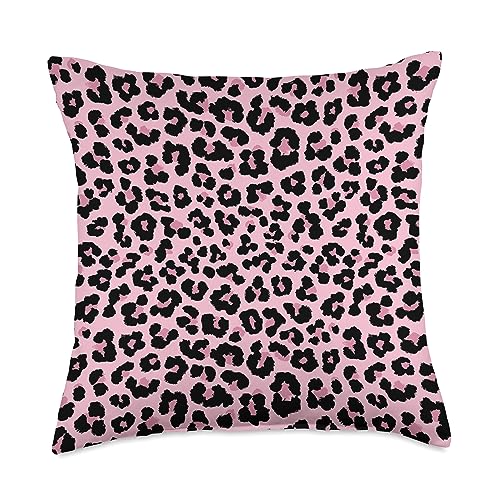 Light Pink Cheetah Leopard Print Animal Skin Cute Trendy Throw