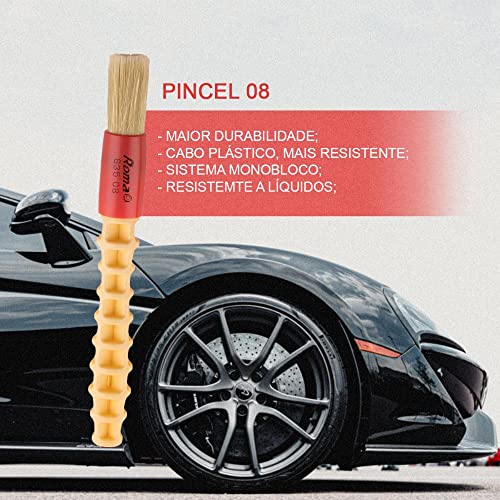 Pincel para Detalhamento Automotivo N 08 Roma
