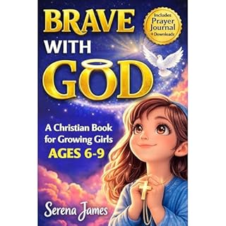 A Christian Book for Growing Girls - Brave with God Audiobook By Serena James cover art