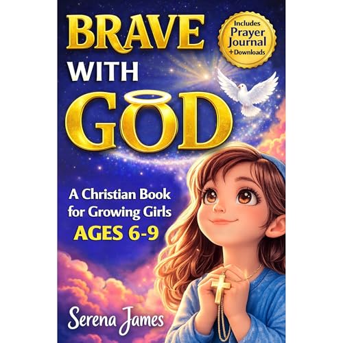 A Christian Book for Growing Girls - Brave with God Audiobook By Serena James cover art