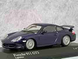 Amazon | 1/43 ポルシェ 〓 911 (996) GT3 / 1999 Blue