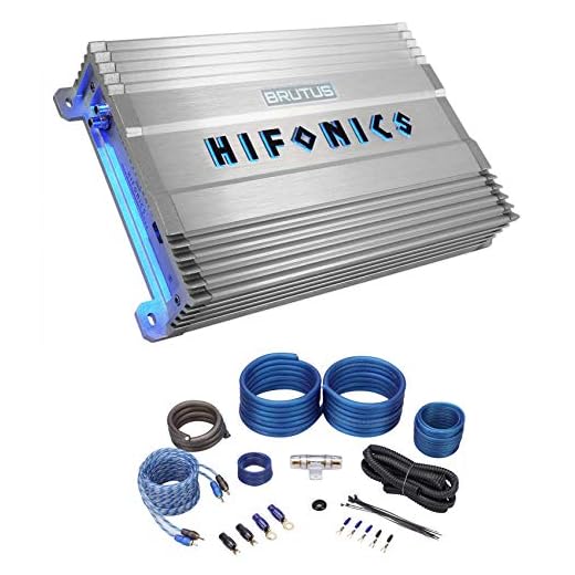 Hifonics BG-1300.1D Brutus Gamma Monoblock Super D Class 1300 Watt Car Audio Sound System Subwoofer Speaker Amp Amplifier