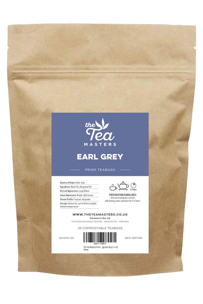 The Tea Masters Prism Tea Bags Earl Grey (1 x 25)
